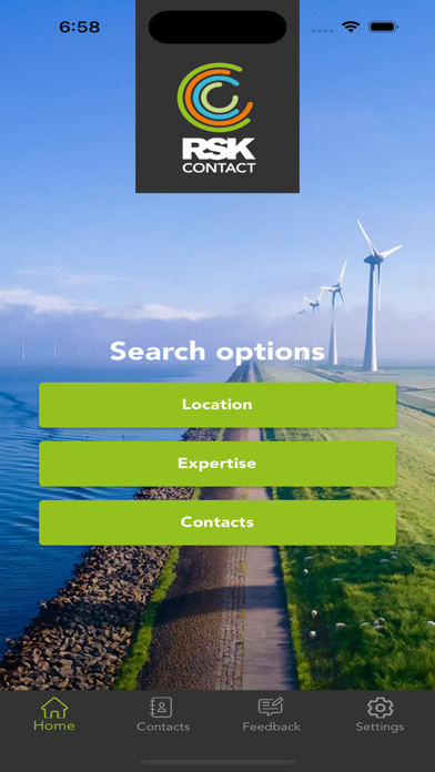 RSK Contact Screenshot