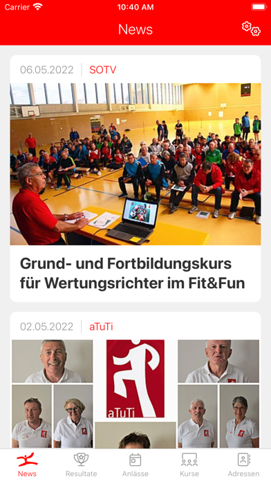 Solothurner Turnverband SOTV Screenshot