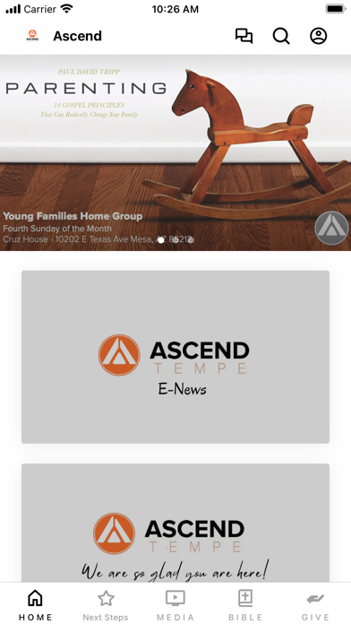 Ascend Church Tempe Screenshot