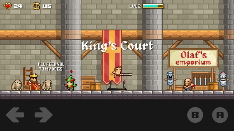 Banana Knight platformer pixel