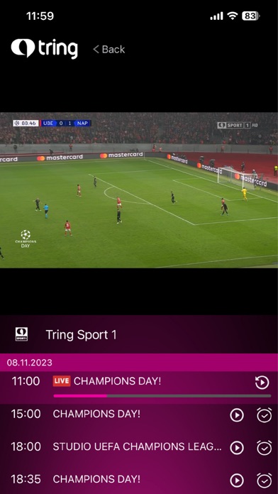 Tring TV Screenshot