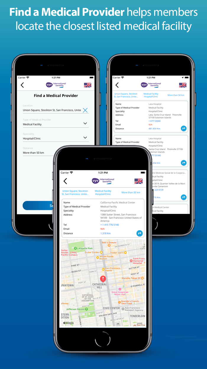 VYV International Benefits