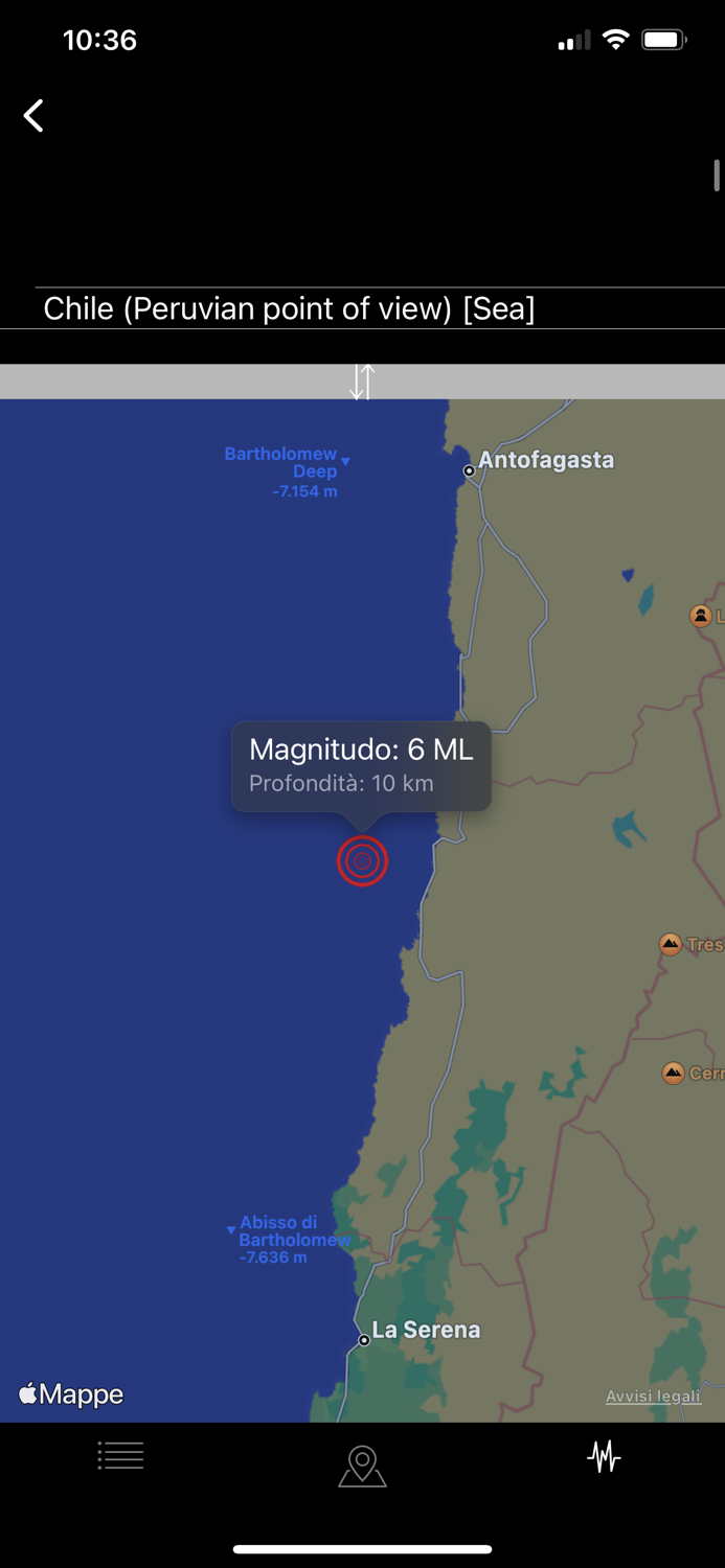 Earthquake Notifications Maps