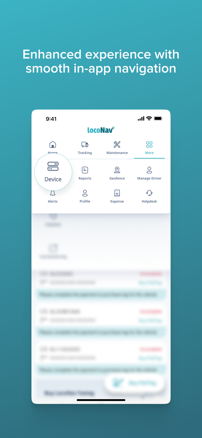 LocoNav GPS RTO and FASTag
