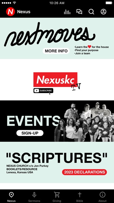 Nexus Church Screenshot