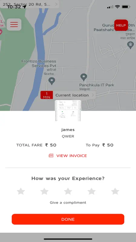 Peindia Cabs screenshot 4 of 9