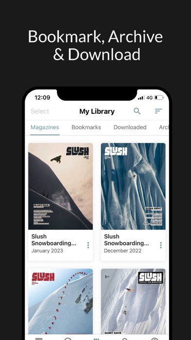 Slush Snowboarding Magazine Screenshot