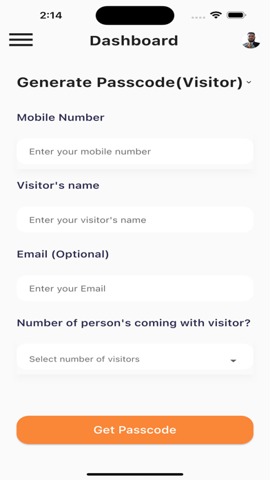 MRA App Screenshot