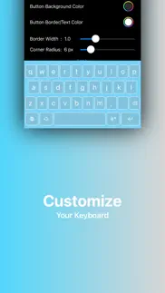 cuskey customizable keyboard iPhone Captures Décran 3