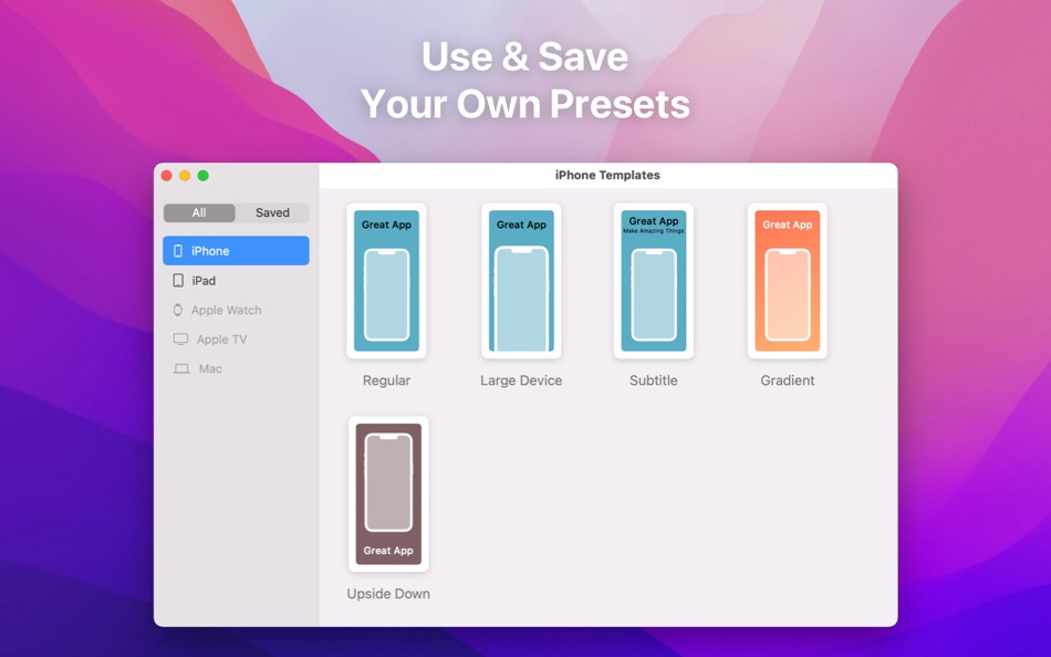 #5. ScreenShop - Screenshot Maker (macOS) 由: Eilon Krauthammer