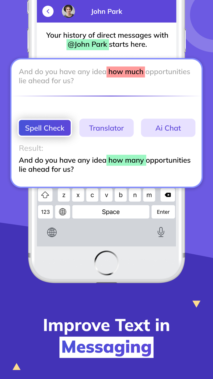 AI Keyboard Writing Assistant