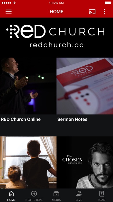 RED Church App Screenshot