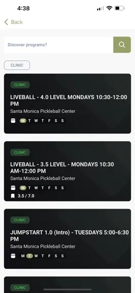 Game screenshot Santa Monica Pickleball Center apk