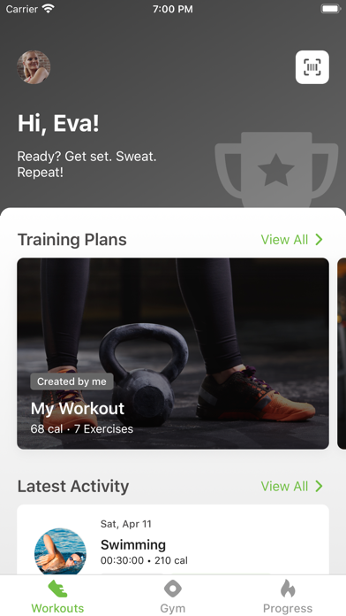 énergie Fitness Screenshot