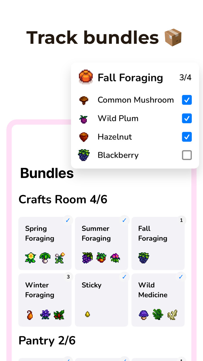 Assistant for Stardew Valley