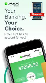 green dot - mobile banking iphone screenshot 1