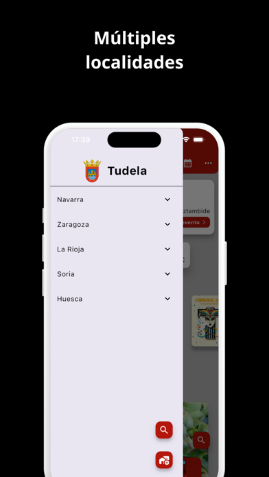 Tus Fiestas App Screenshot