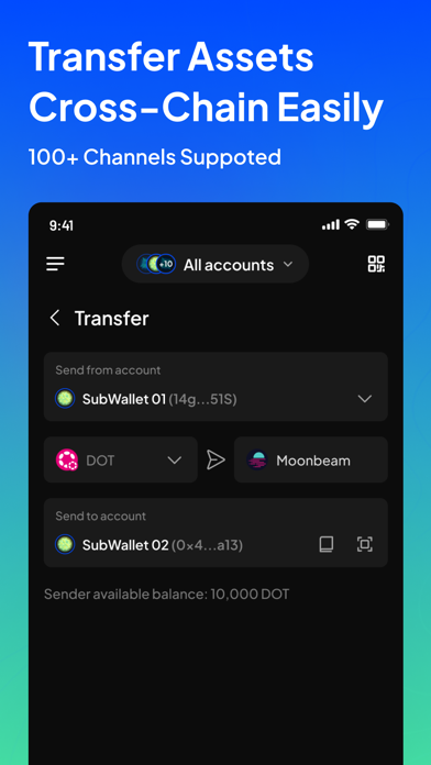SubWallet - Polkadot Wallet Screenshot