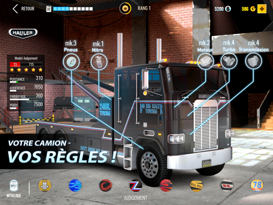 Screenshot #6 pour Big Rig Racing: Jeux de Rallye