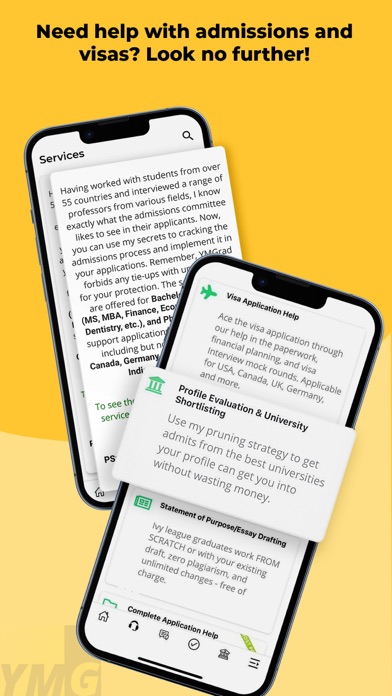 YMGrad - Study Abroad Screenshot