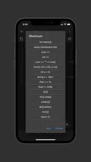 c++ compiler(pro) iphone screenshot 4