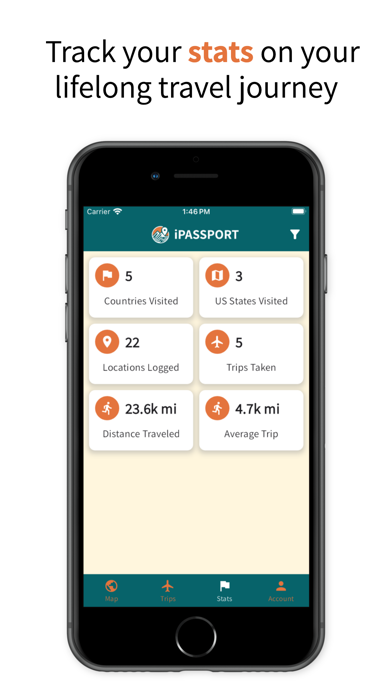 iPassport: Trip Logs Screenshot