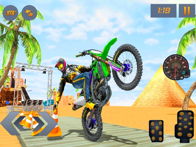 Jogo de moto de trilha Motorcycle game offroad 