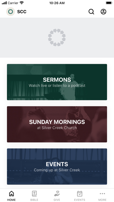 Silver Creek Church Screenshot