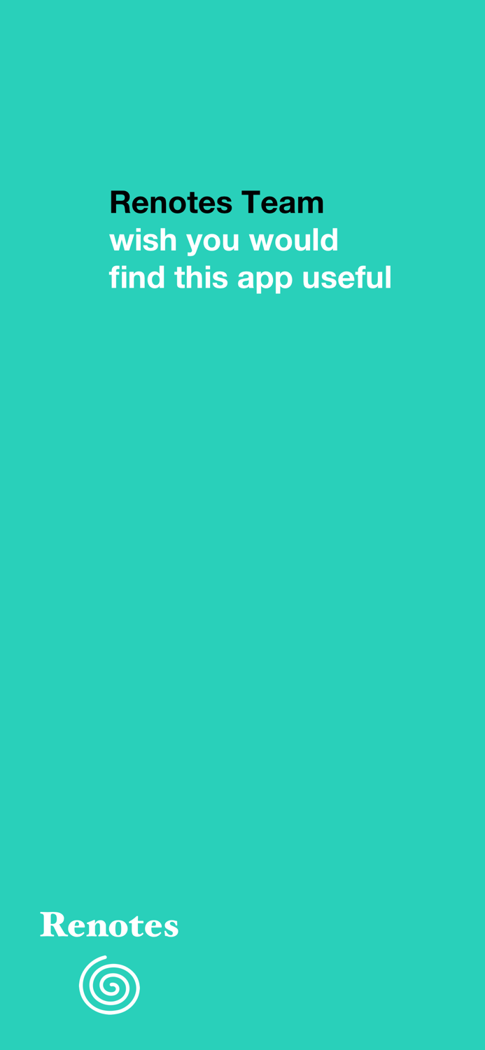 Renotes note in retrieval way