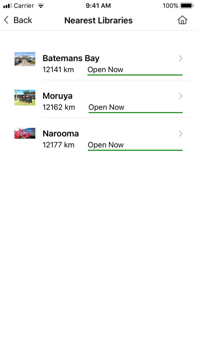 Eurobodalla Libraries Screenshot