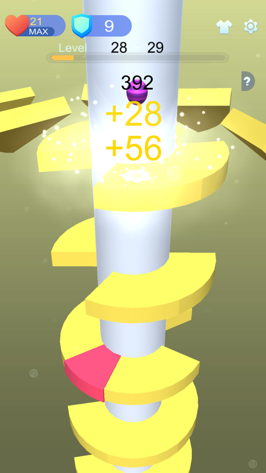 #6. Stacky Ball (iOS) Podle: Beijing Popeach Network Technology Limited