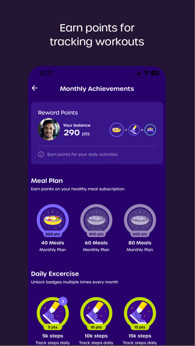 Countd - Meal Plans Screenshot