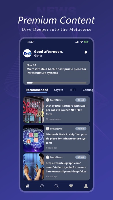MetaNews - A Meta One Company Screenshot