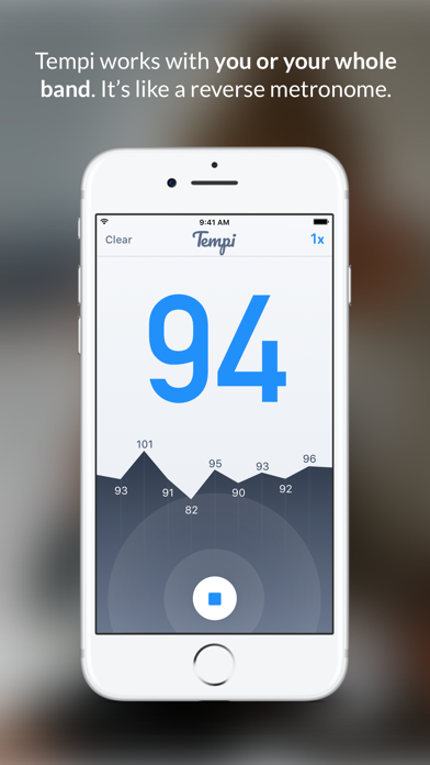 Tempi – Live Beat Detection Screenshot