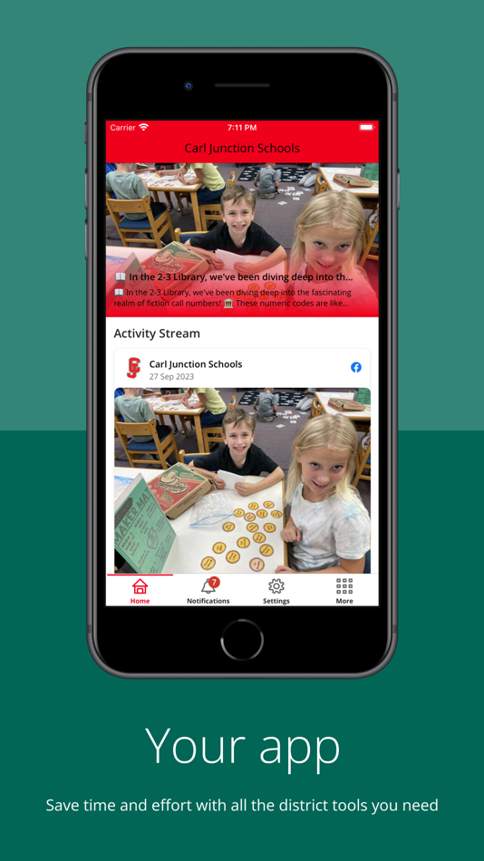 #1. Carl Junction Schools (iOS) 由: Carl Junction R-1 School Dist Inc
