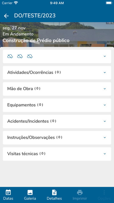 Softplan - Diário de Obras Screenshot