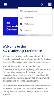 ao leadership conference 2024 iphone screenshot 3