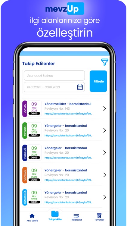 Mevzup - Mevzuat Takip Robotu screenshot-4