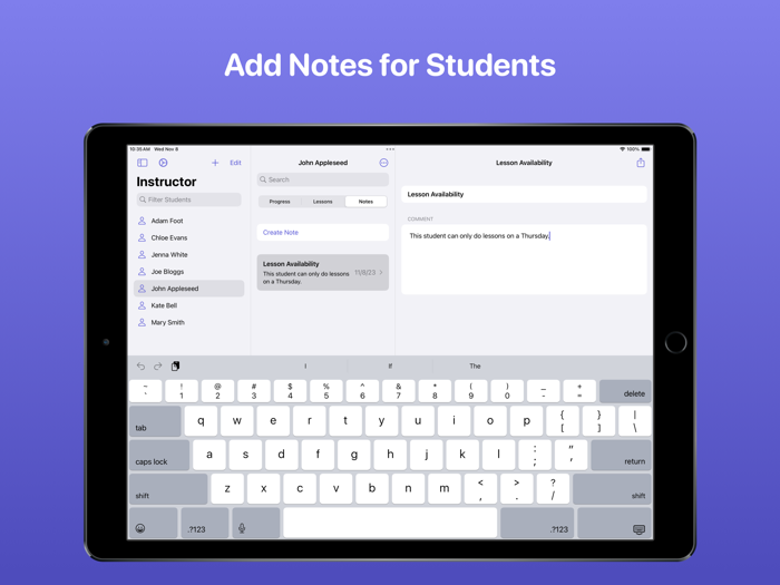 Instructor - Learner Progress