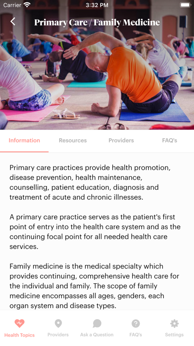 REACH4Health Screenshot