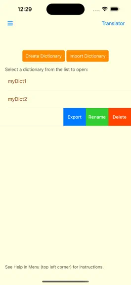 Game screenshot Build Own Dictionary apk