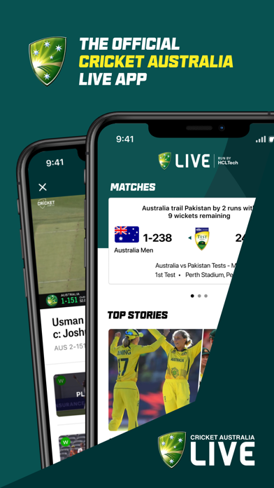 Screenshot #1 pour Cricket Australia Live