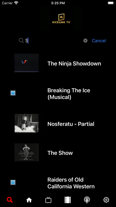 KicklineTV Screenshot