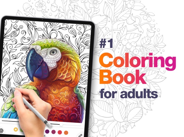 Coloring Book For Adults - Art on the App Store