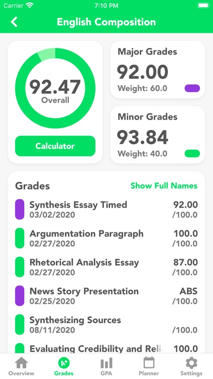 GradeWay for HAC screenshot-3