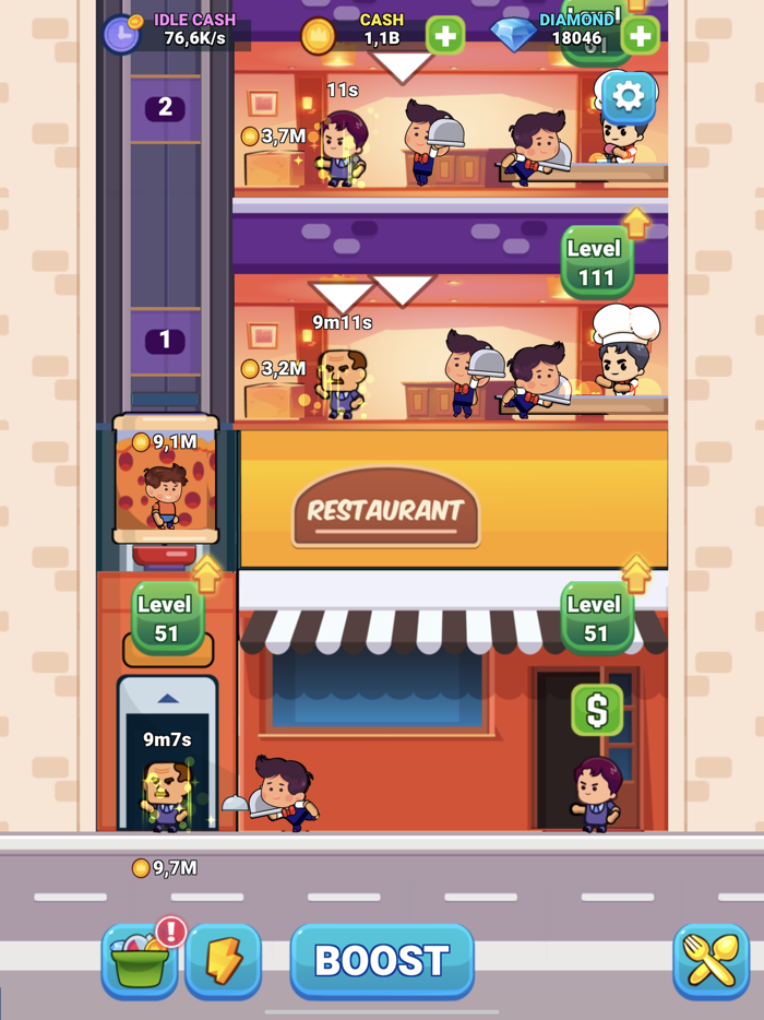 Food Restaurant Tycoon