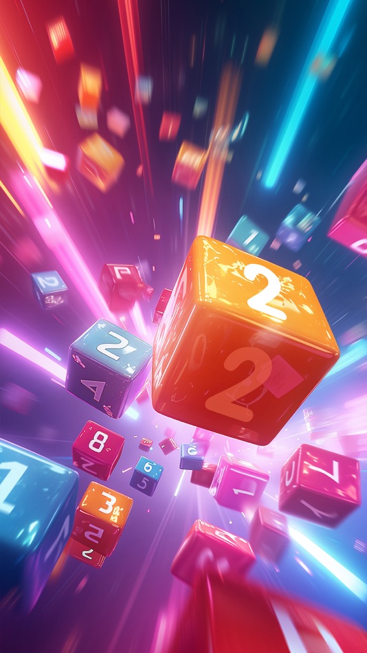 #1. 2048 Cube: 3D Merge Mania (iOS) 由: 广州简趣信息科技有限公司