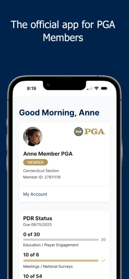 Game screenshot PGA Member mod apk