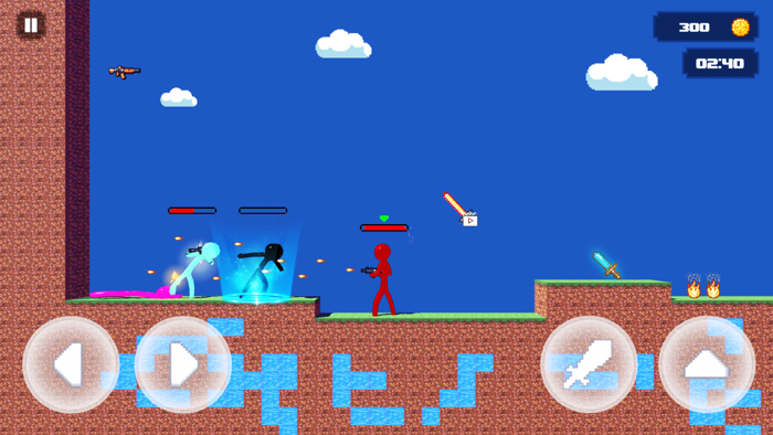 Stickman Craft Fighting 3D