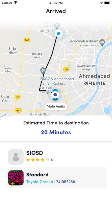 PayRide Cars Screenshot